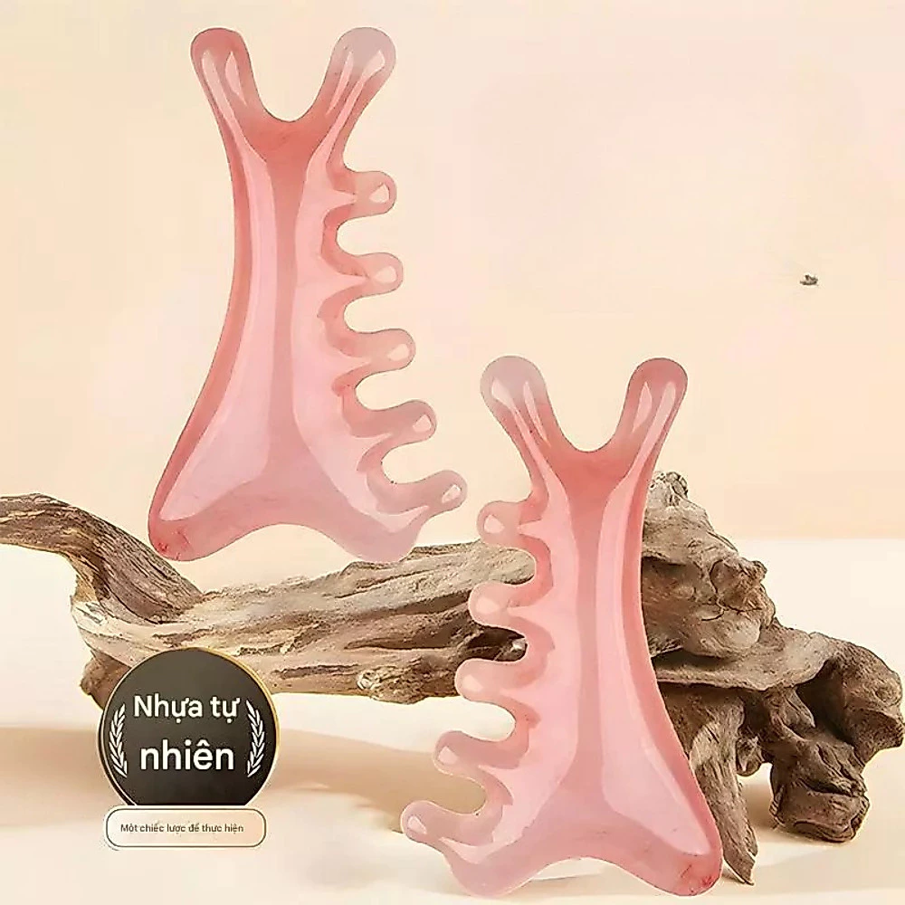 🎀yunqi🎀Lược Cá Heo Mát Xa 4 Trong 1, Dụng Cụ Massage Toàn Thân Giúp Thư Gian Cơ Thể