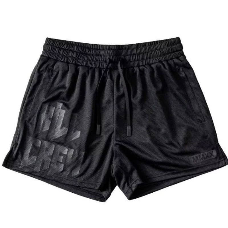 Quần short lưới nam, phong cách thanh niên phổ biến, thiết kế rộng rãi