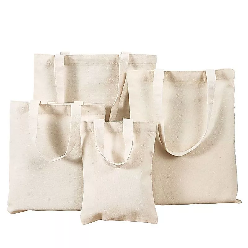 Túi Tote Bag, Túi Vải Đeo Vai Vải Bố Trơn