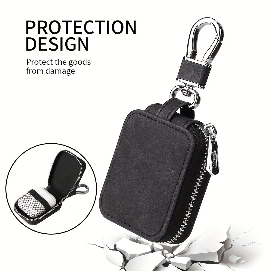 Vỏ tai nghe bằng da Vỏ bảo vệ cho AirPods Pro 2 3 Túi đựng tai nghe không dây Túi đựng Mini có móc khóa Carabiner Chống trầy xước