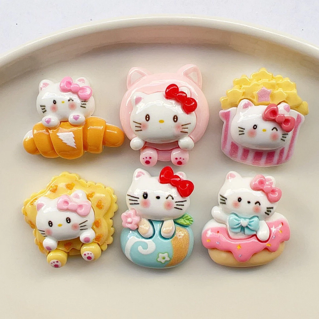Charm Resin Patch,Dễ thương kt Series,Điện thoại trường hợp cốc nước máy tính xách tay mũ bảo hiểm DIY phụ kiện