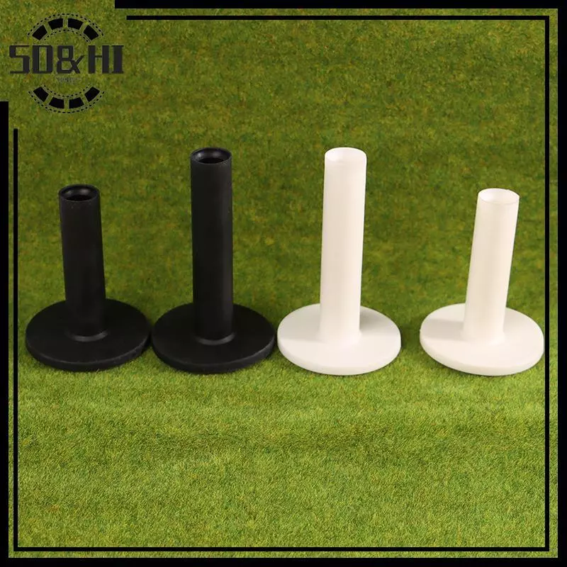 [SD & HI] 1 Giá đỡ Tee Golf Cao su bền bỉ cho phạm vi lái xe Golf Tee Luyện tập Giá đỡ bóng 4 độ cao cho phạm vi lái xe Thảm tập luyện (vn)