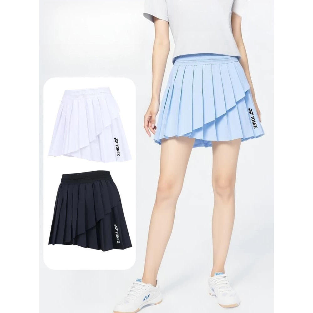 Model 827 Skort xếp ly khô nhanh | Thiết kế dây rút cho Squash & Racquetball