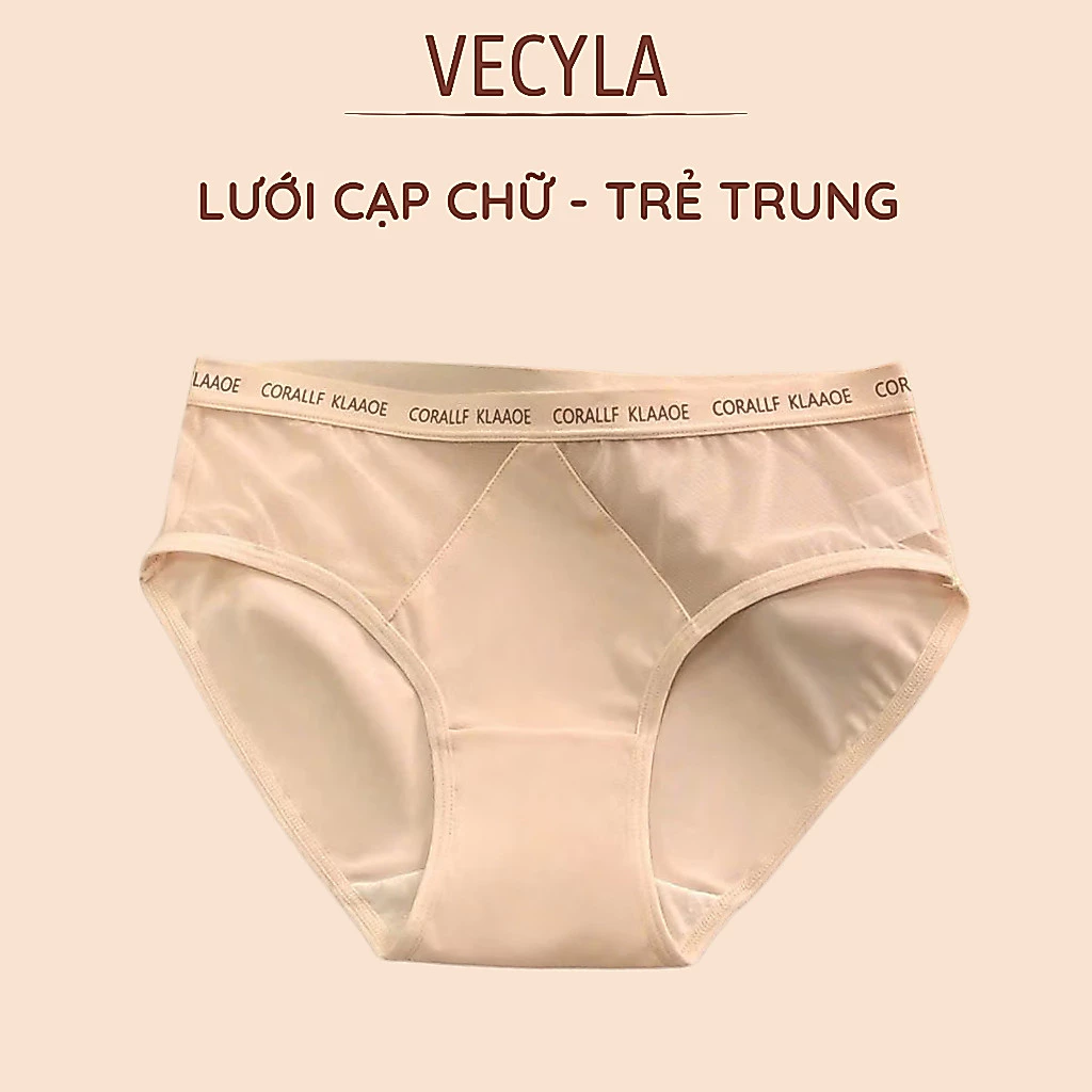 Quần Lót Nữ VECYLA Su Phối Lưới Mềm Mịn, Siêu Thoáng Cao Cấp 9220 / 7699