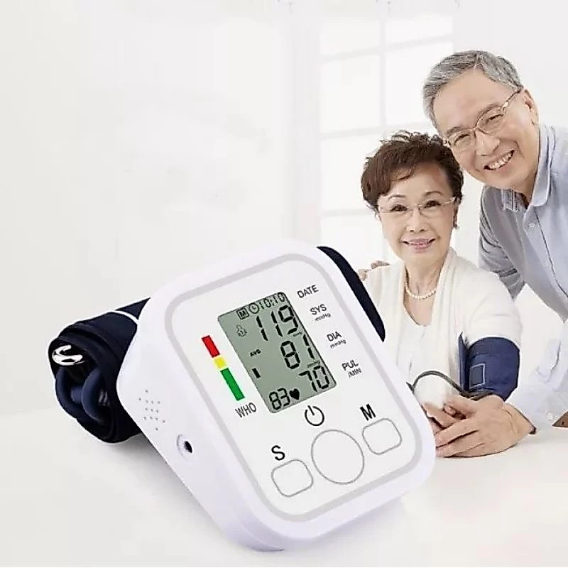 Thiết Bị Đo Huyết Áp Bắp Tay, Đo Nhịp Tim Điện Có Giọng Nói