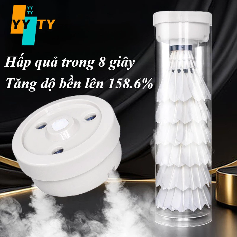 YYTY Cầu lông phun,Máy tạo ẩm quả cầu lông,Cải thiện độ bền của cầu lông,Dễ sử dụng,Kéo dài