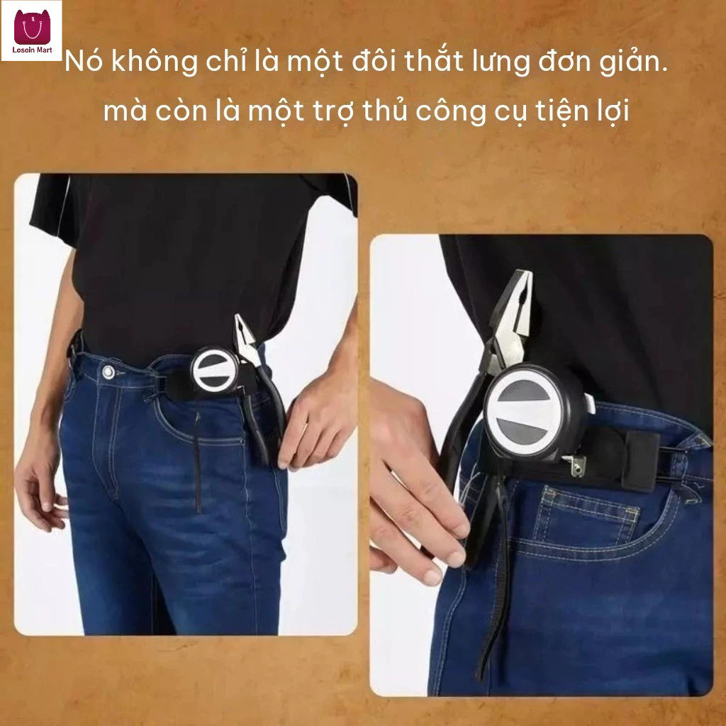 Khóa thắt lưng ngoài trời, khóa thắt lưng Velcro, unisex, có thể điều chỉnh độ chặt.