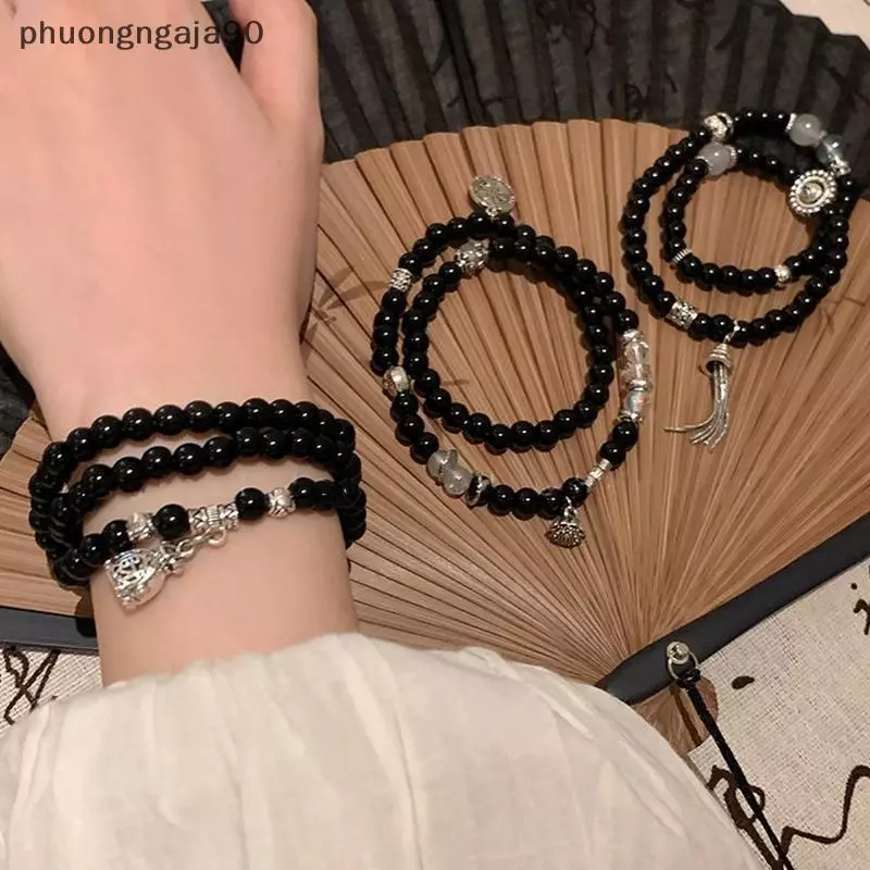 Trung Quốc Phong Cách Đính Cườm Vòng Đeo Tay Cho Phụ Nữ Cổ Điển Sang Trọng Handmade Đồ Trang Sức Quà Tặng