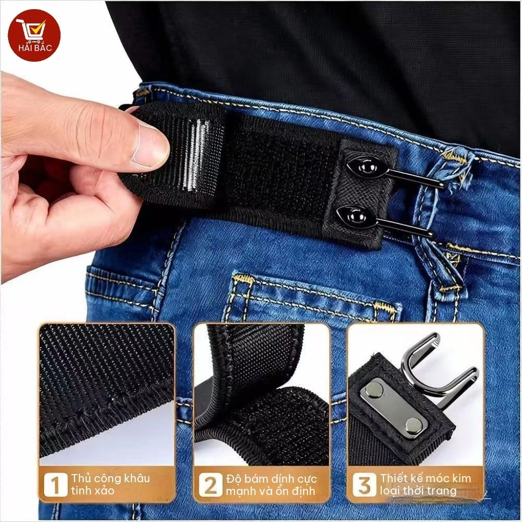 Khóa thắt lưng ngoài trời tiện dụng, khóa thắt lưng hàng ngày, có khóa dán điều chỉnh, phù hợp cho cả nam và nữ.