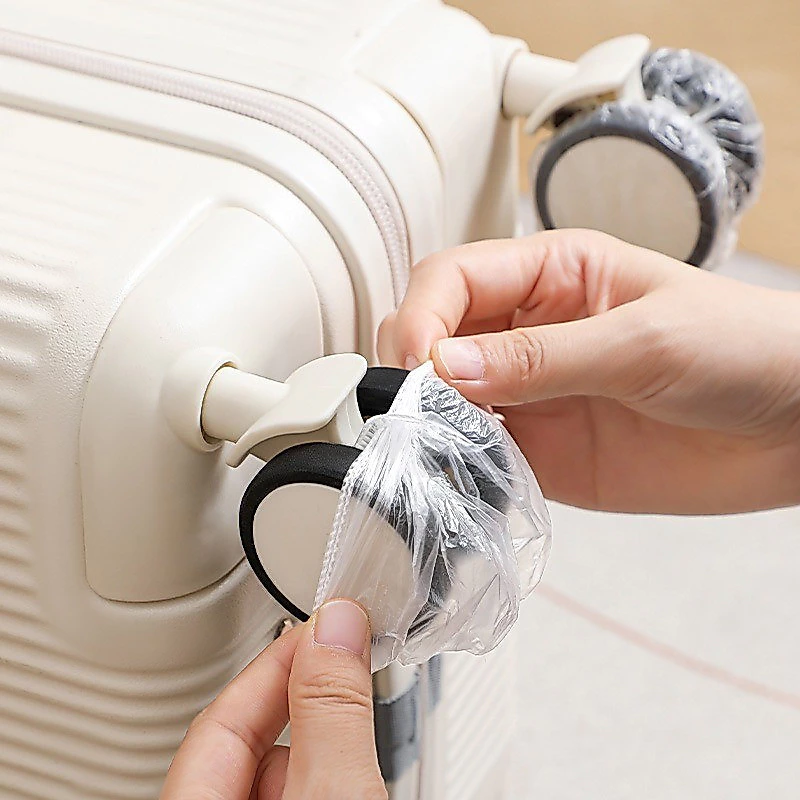 Vỏ bảo vệ bánh xe hành lý dùng một lần Chống bụi Chống bẩn Vỏ bánh xe đa năng Lưu trữ du lịch Cung cấp độc quyền xuyên biên giới [50/
