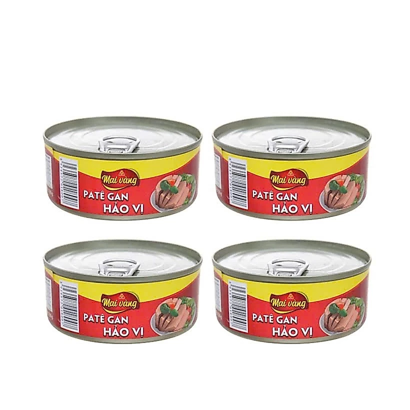 Combo 10 Hộp Pate Gan Hảo Vị Vissan Date 2029 150g - V22