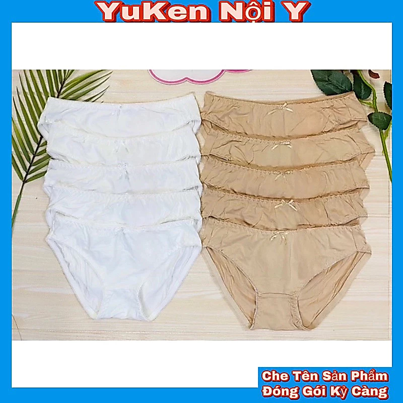 💖Combo 5 Quần Lót Nữ Cotton Trơn Cho Bé Gái💖Học Sinh-Quần Lót Nữ Coton Trơn Thoáng Mát Đủ Size
