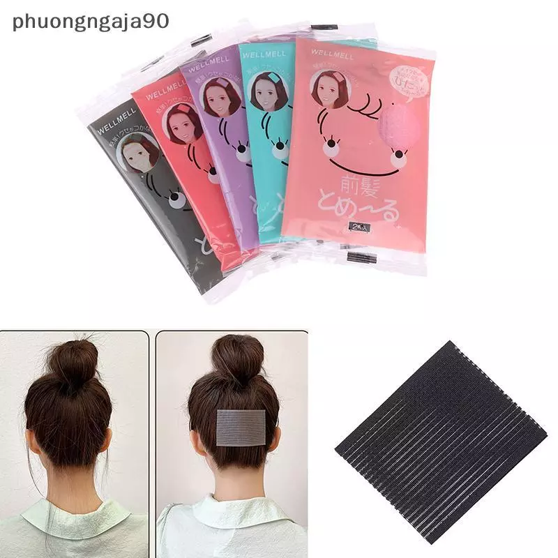 2pcs liền mạch bangs ma thuật tóc cố định đăng bài thời trang tóc accessoires tóc nhỏ Sticker tóc Clip headdress