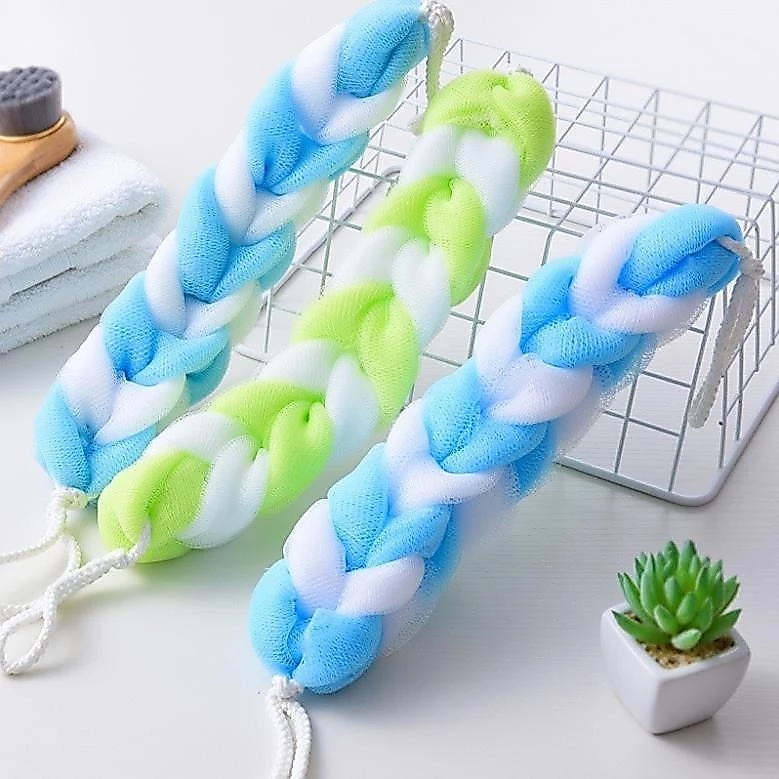Bông tắm vải lưới mềm mại cao cấp, bông tắm tạo bọt kéo dài nhiều màu giá rẻ -VH288