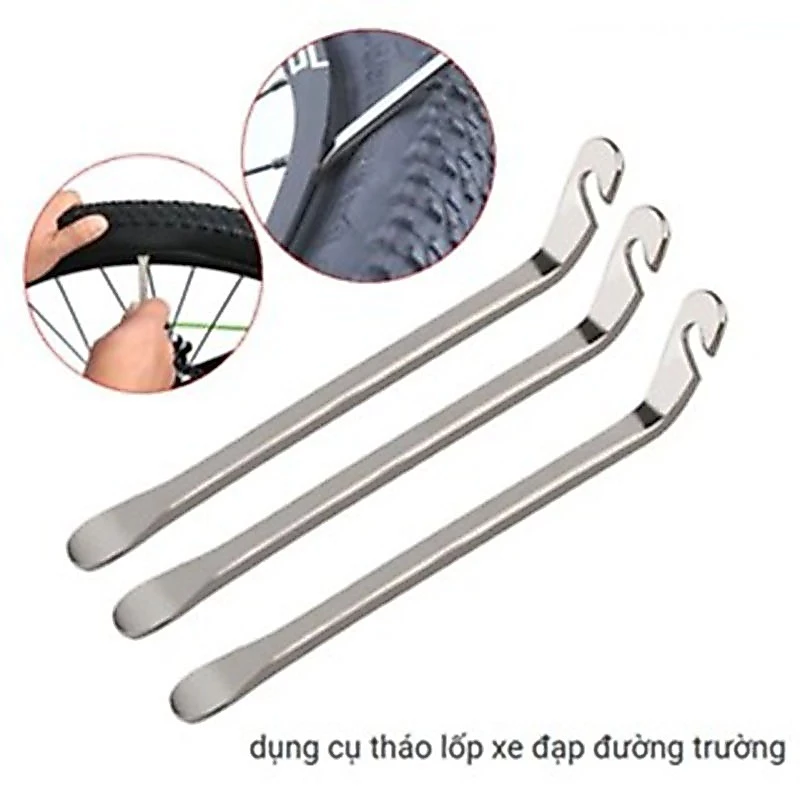 Combo Xe Đạp Lốp Đòn Bẩy Lốp Pry Bar MTB Dụng cụ tháo lốp xe đạp đường trường
