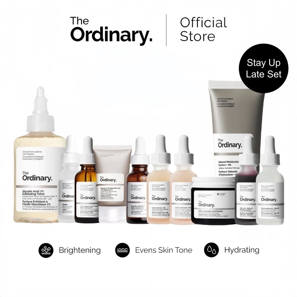 The Ordinary Retinol | Retinoid | Alpha Arbutin | Salicylic Acid | Glycolic | Vitamin C | Caffeine