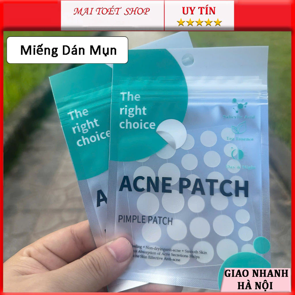 Miếng Dán Mụn Không Thấm Nước Chính Hãng