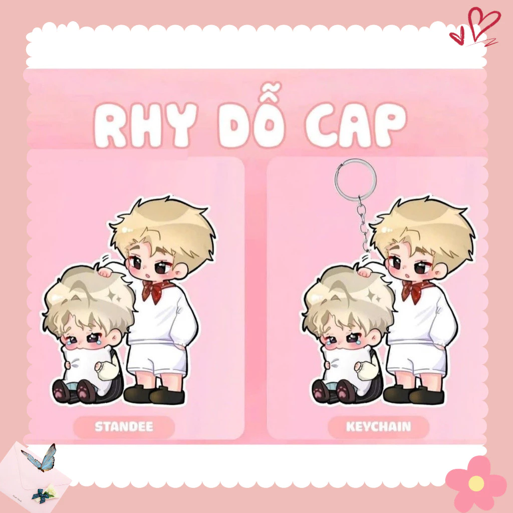 Móc khóa Anh trai rhyder captain anh trai say hi- sieu cute