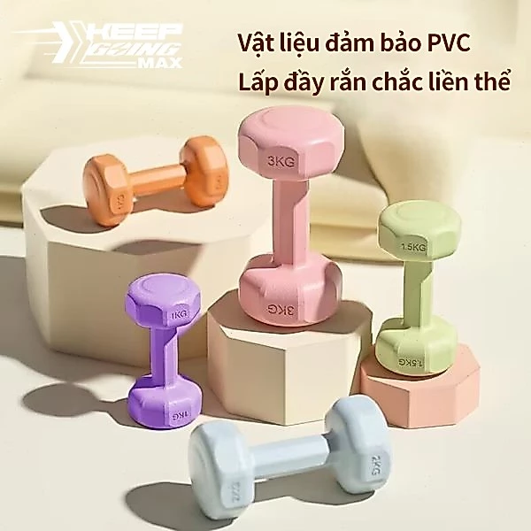 Tạ tay, thiết bị gia dụng thể dục nữ, tạ ấm cho trẻ em tiểu học nam cơ bắp yoga