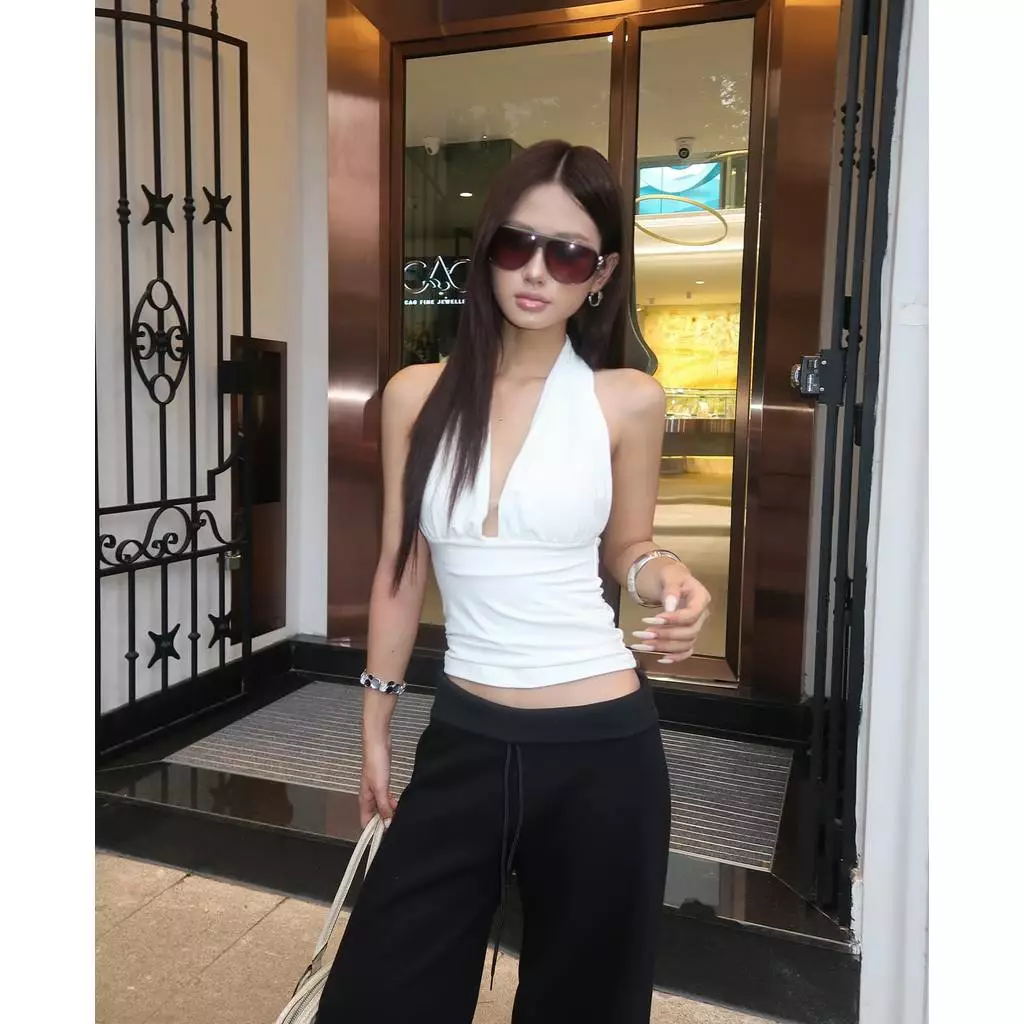 Áo yếm nhún ngực  Sofm Wear- Chuyên Jeans Nữ