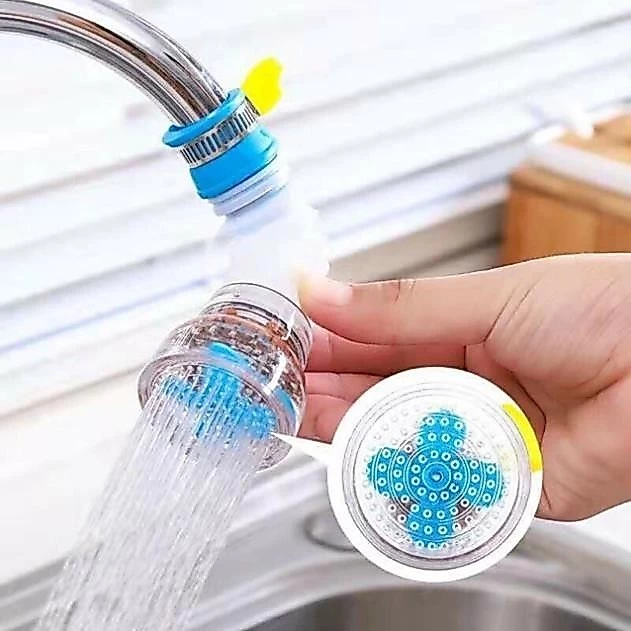 Đầu vòi nước tăng áp xoay 360 thông minh, hạn chế nước bắn Phú hợp mọi loại vòi nước