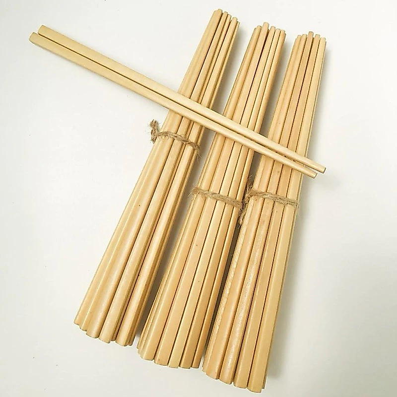 COMBO 10 đôi Đũa gỗ bó Đức Việt hàng loại 1, đũa ăn cơm, đũa dùng cho nhà hàng Cao Cấp