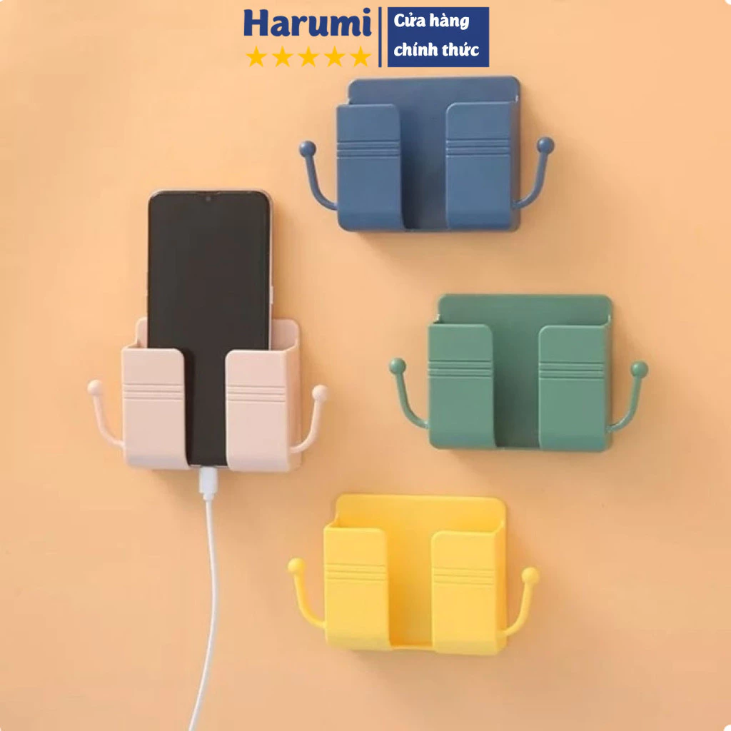 Kệ Dán Tường, Giá Đỡ Sạc Điện Thoại Remote Siêu Tiện Lợi, Giá Đỡ Điện Thoại Dán Tường