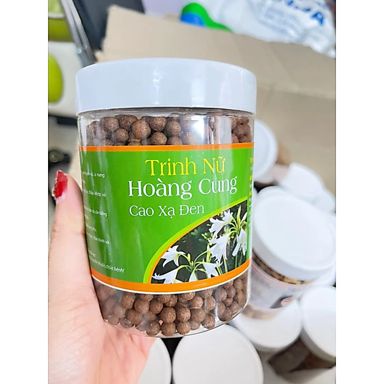 Viên trinh nữ hoàng cung cao xạ đen