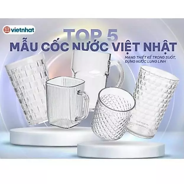 (Xuất VAT) Cốc nhựa meka , cốc sinh tố, trà chanh, nhà hàng 300ml- 450ml Việt Nhật