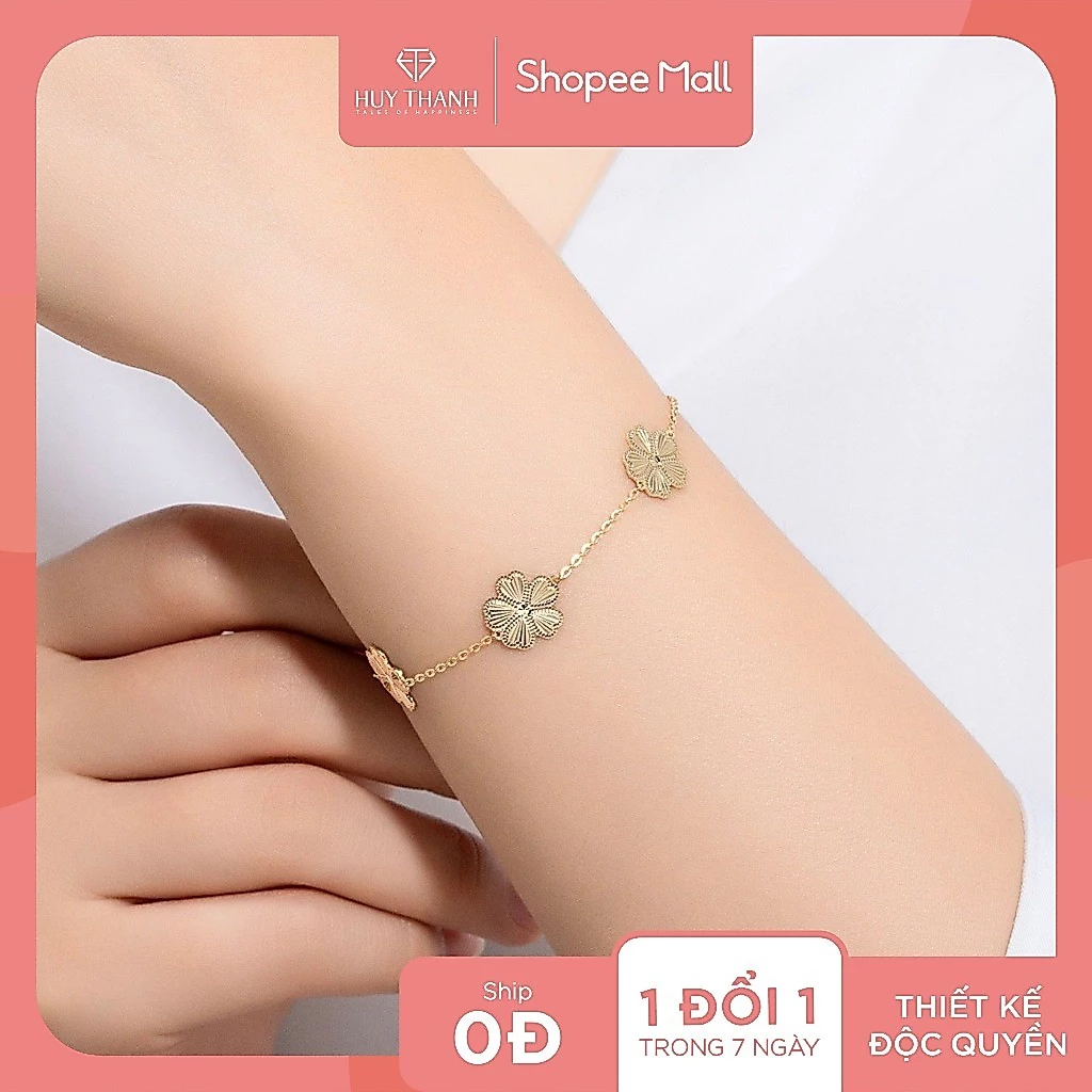 Lắc Tay Vàng Tây 14k LBZ011 Huy Thanh Jewelry