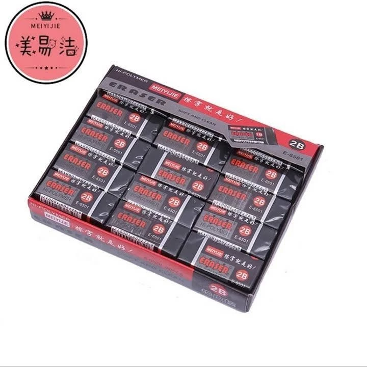 COMBO 30 Tẩy Đen, Tẩy Bút Chì, Gôm Tẩy Chì Màu Đen YN01