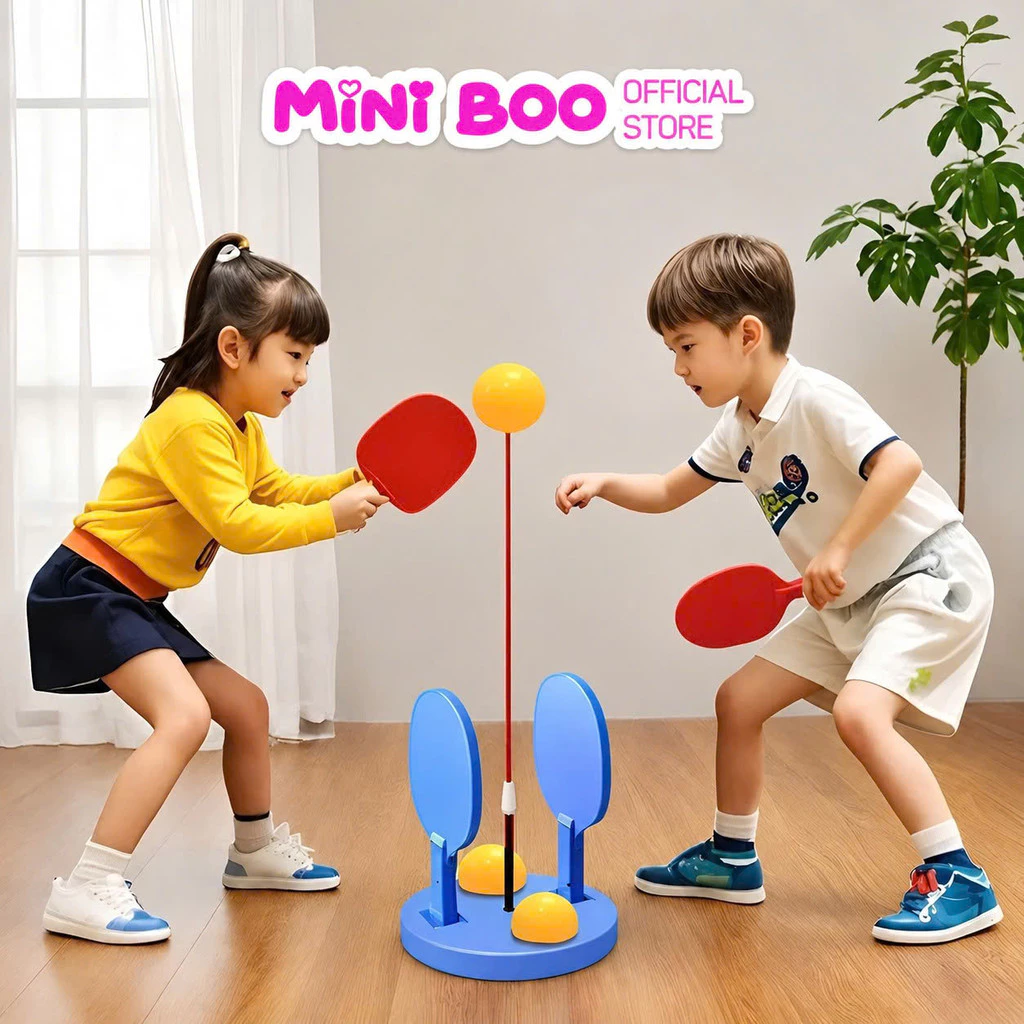 Đồ chơi đánh bóng bàn giúp phát triển khả năng phản xạ cho bé Anbebe