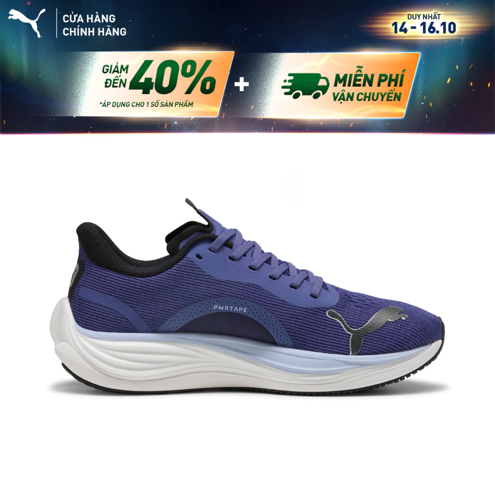 Giày Thể Thao PUMA Nam Velocity NITRO 3 Blue Crystal Màu Xanh