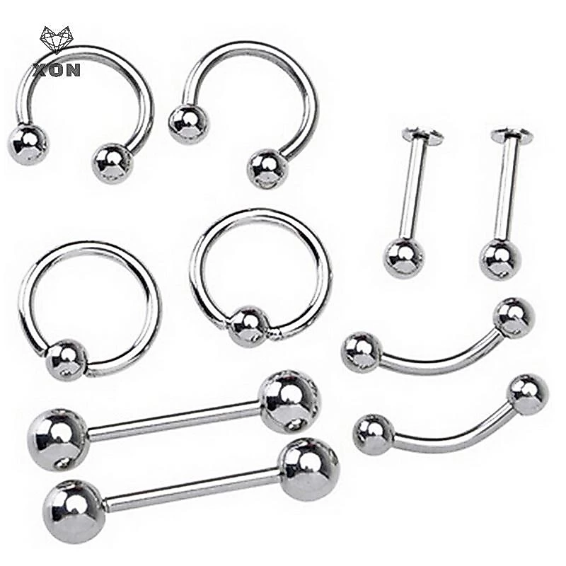 XON Khuyên Xỏ Cơ Thể Bằng Thép Không Gỉ Thời Trang