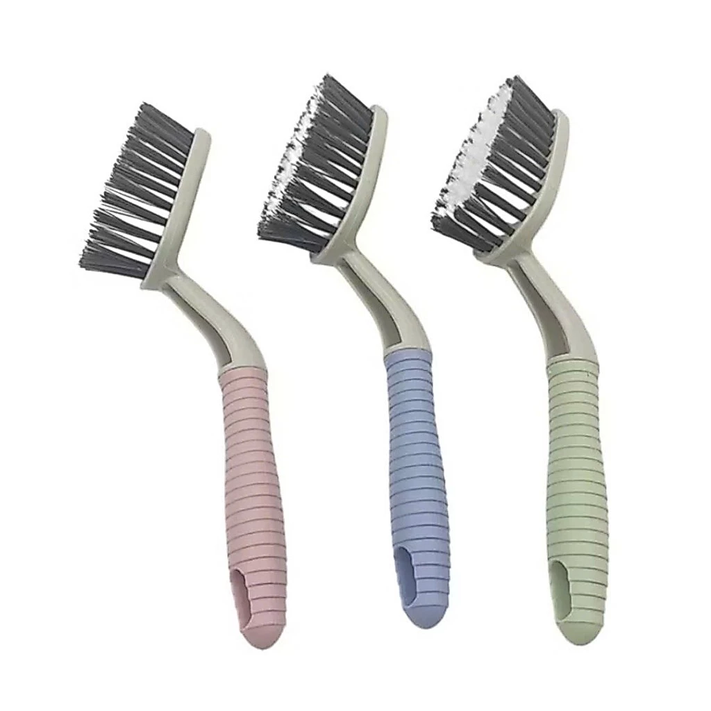 Combo 2 Cây chà sàn chà góc vệ sinh nhà cửa, bàn chải dọn vệ sinh cọ toilet