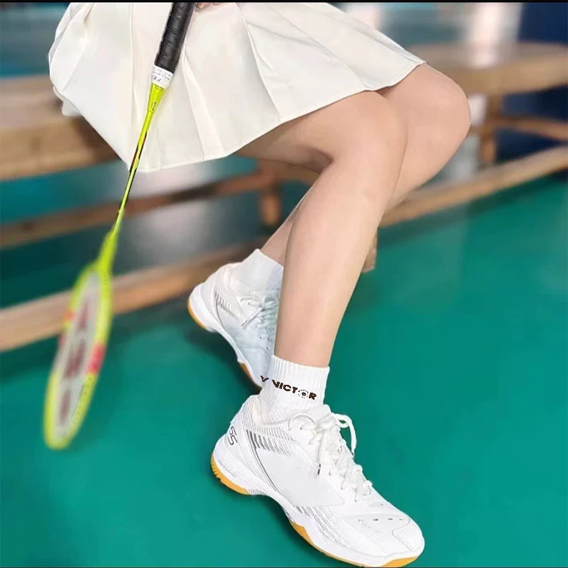 Tất Victor Unisex lưới thoáng khí cho nam nữ, lý tưởng cho chạy bộ, tập thể dục và bóng bàn