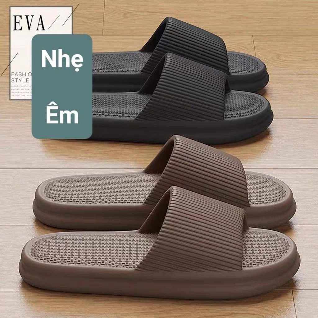 Dép đi trong nhà, dép văn phòng sọc quai ngang nam nữ, siêu nhẹ êm chân (GDQT186) DSD014 Slipper 98bg ( Tăm Nhỏ )