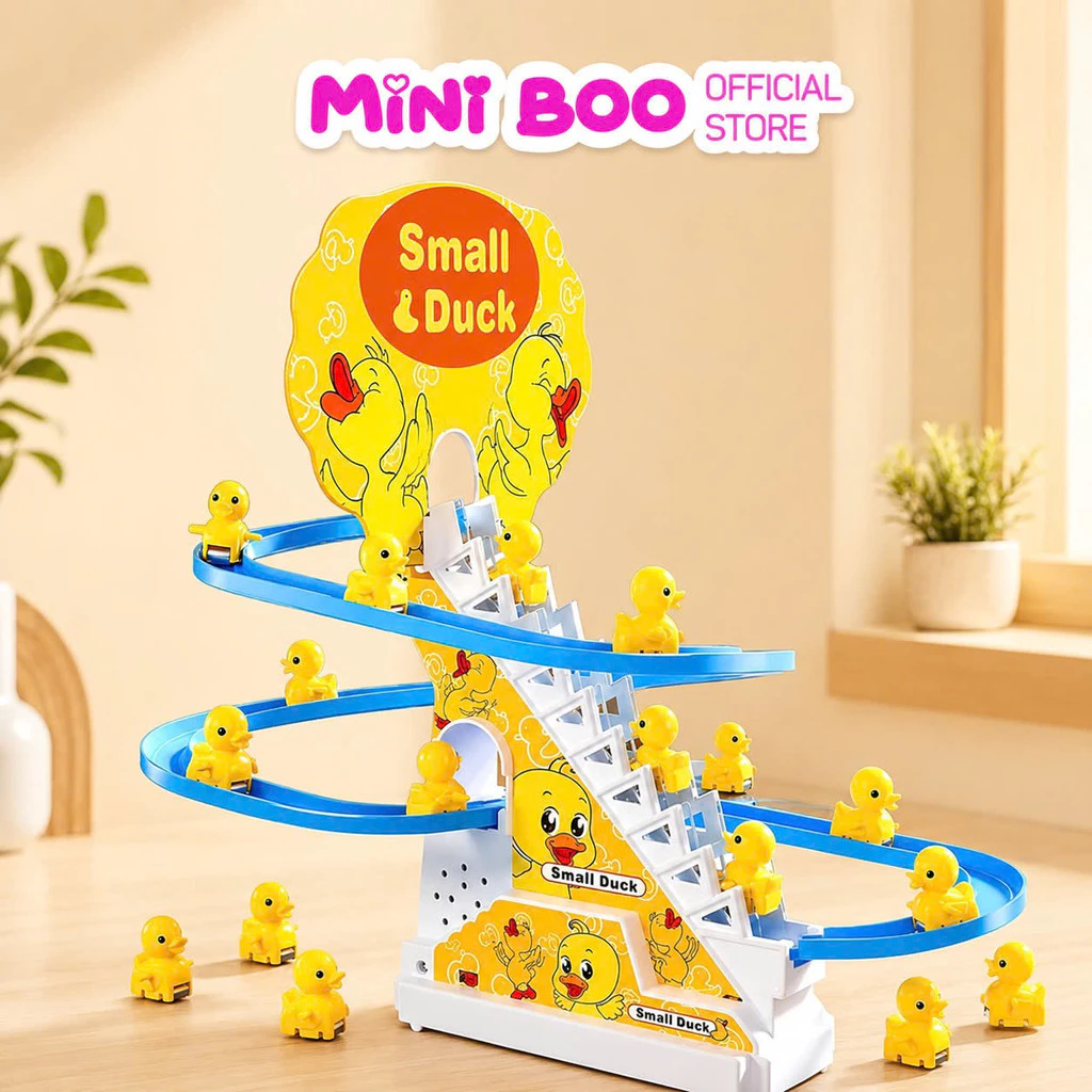 Cầu Trượt Vịt Vàng Phát Nhạc Leo Thang Vui Nhộn Cho Bé  Little Boo
