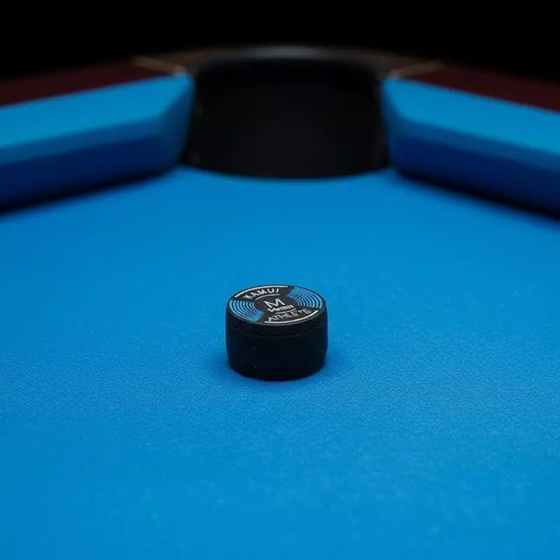 1 cái đầu Cue 14mm S/M/h đầu Cue chất lượng hồ bơi bida da đầu Cue chín bóng đầu Cue đầu cứng mềm