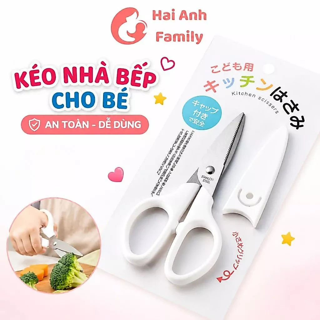 Kéo nhà bếp cho bé nhập khẩu Nhật Bản