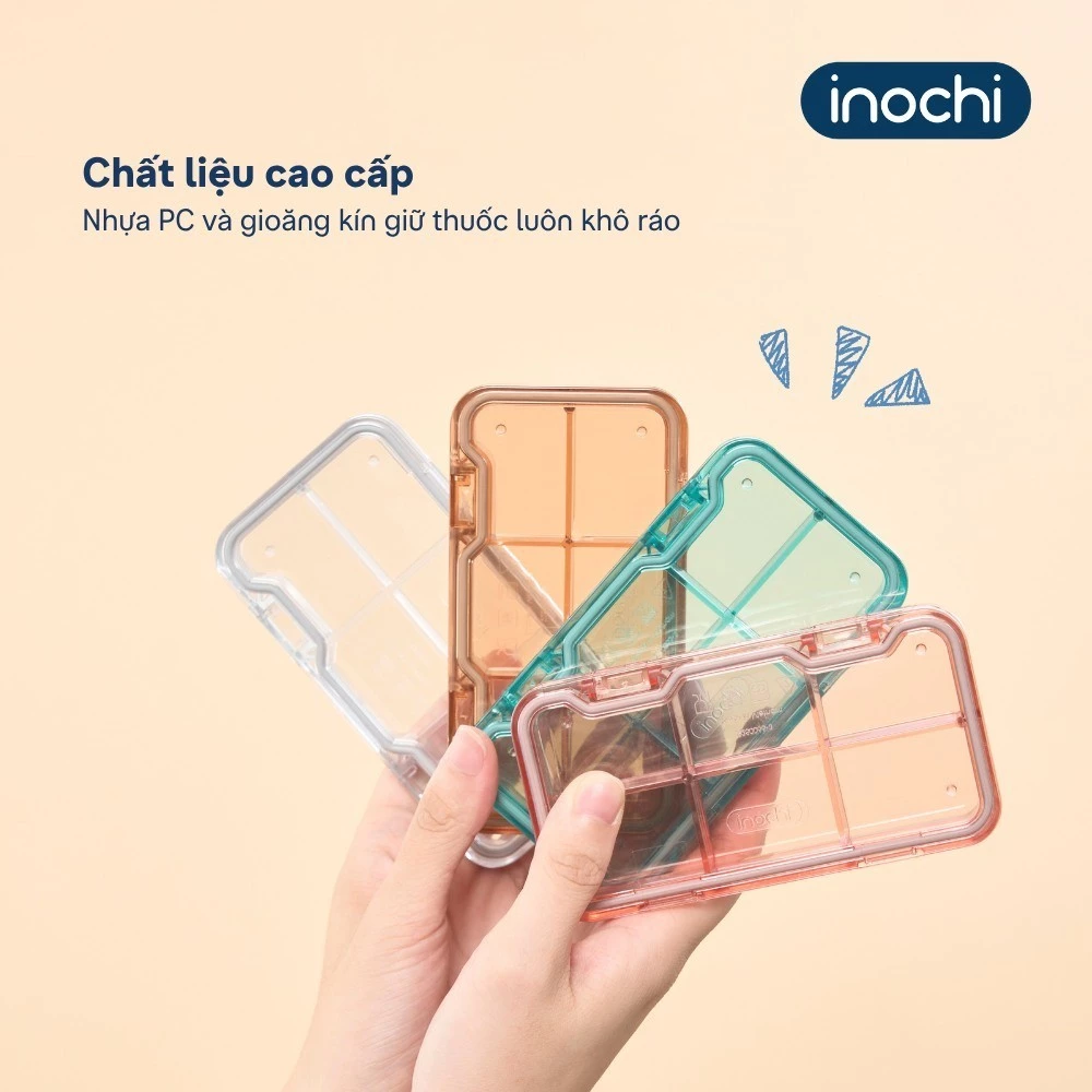 HỘP THUỐC CÁ NHÂN INOCHI OKINA ĐỒNG HÀNH CHĂM LO SỨC KHỎE BẠN giúp bạn khỏe mạnh an tâm hơn mỗi ngày