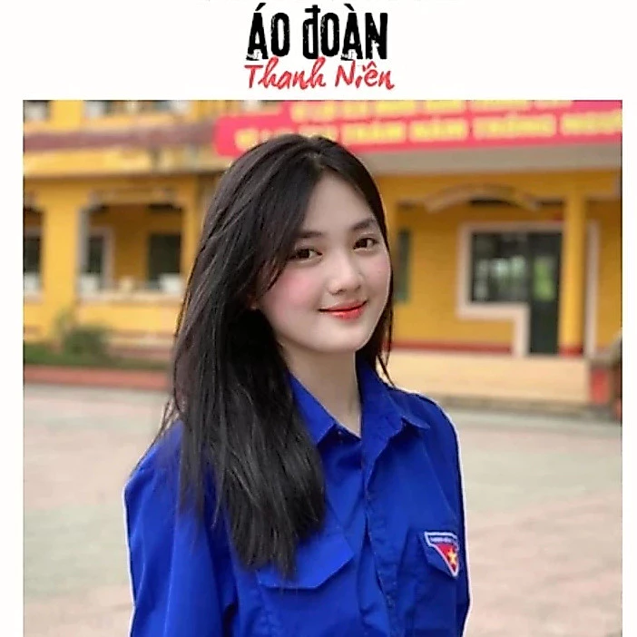 Áo sơ mi đoàn tay dài tay cộc nam nữ loại áo đoàn viên thanh niên Việt Nam thêu logo sắc nét