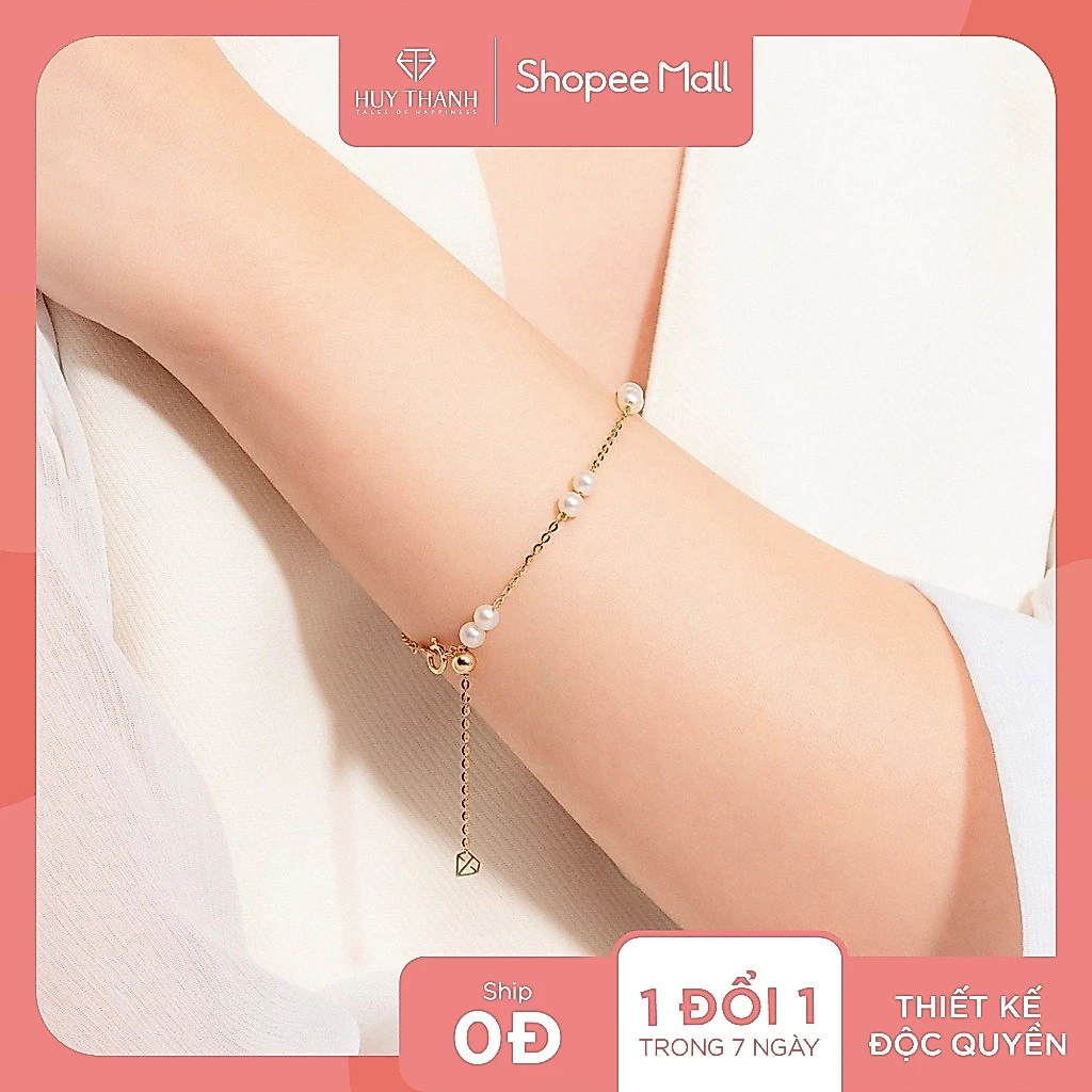 Lắc Tay Vàng Tây 14k LLF345 Huy Thanh Jewelry