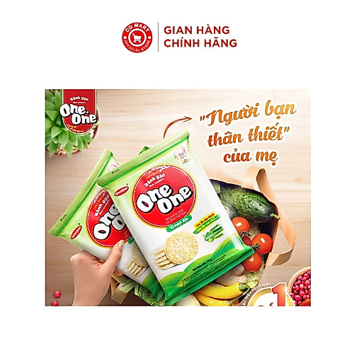 Bánh gạo ngọt One One đủ vị bịch 150g/219g