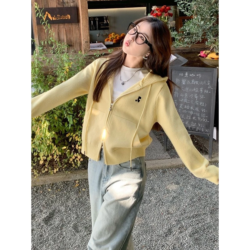 YAYUAN Áo hoodie nữ mỏng nhẹ, phong cách thời trang