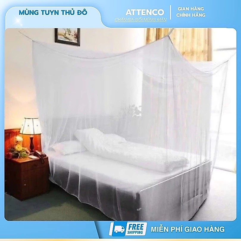 Mùng tuyn thủ đô-20/10 ❤️FreeShip❤️ chống muỗi (1m2,1m6,1m8)| Hàng không cửa (Bảo hành 1 đổi 1 trong 7 ngày)