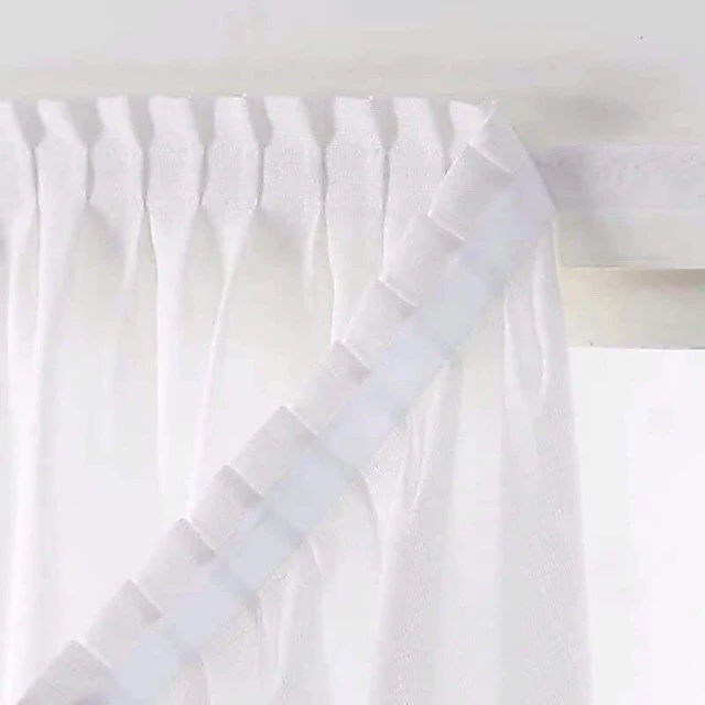 | THANH LÝ |  Rèm vải Voan DÁN nhiều kich thước |  ĐÃ XẾP NHÚN |