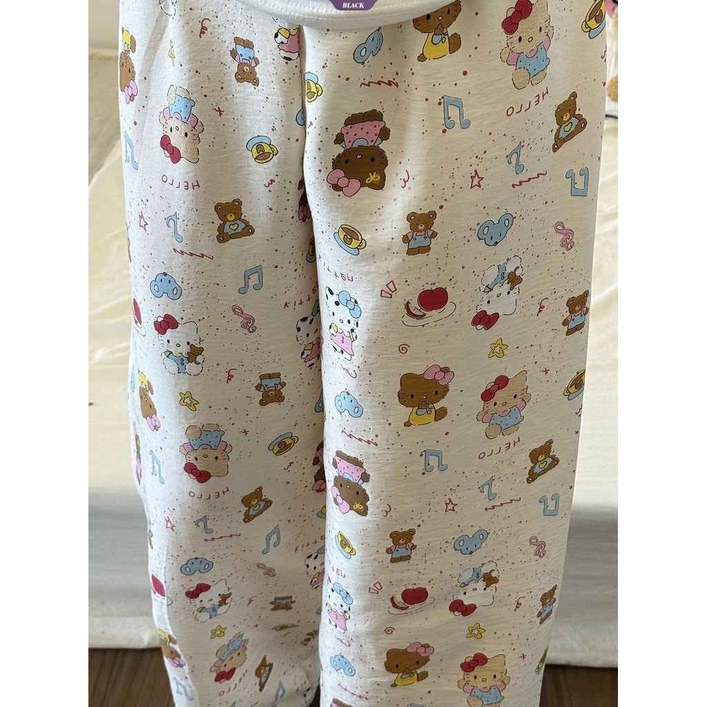Quần Pyjama Nữ Thời Trang Cho Mùa Hè, Phong Cách Hoạt Hình Nhật Bản