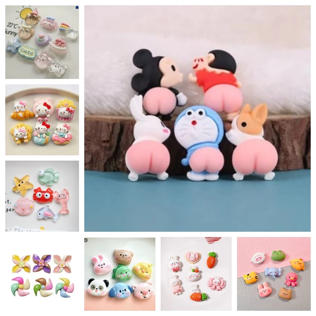 Bộ DIY hoạt hình thời trang 7/8/9 món, tặng kèm băng keo miễn phí, bộ thủ công  Phối hợp nhiều loại keo