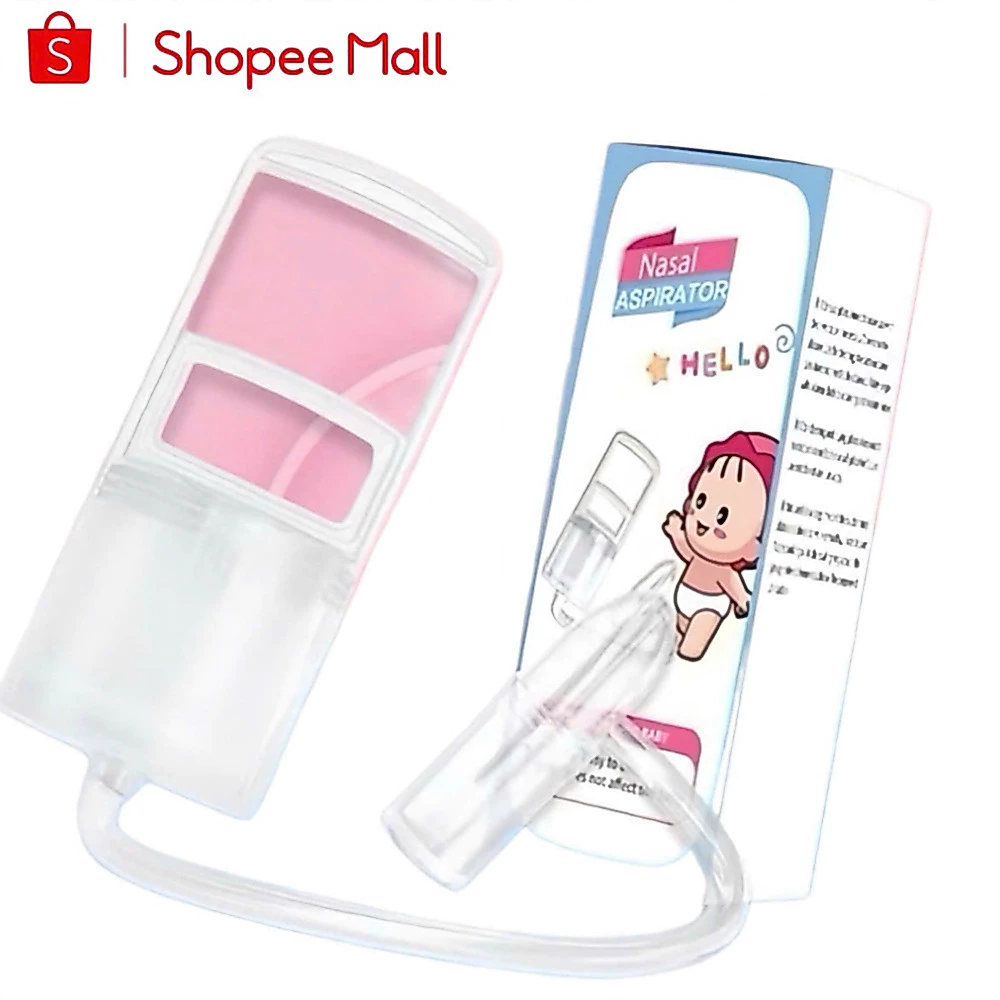 Dụng cụ hút mũi cho bé kéo tay chất liệu nhựa nguyên sinh , lực hút mạnh , an toàn cho bé ( Chính Hãng )